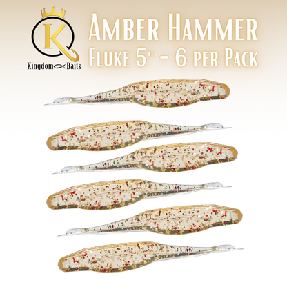 Amber Hammer - 5" Fluke