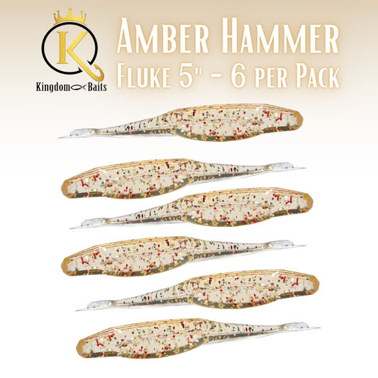 Amber Hammer - 5" Fluke