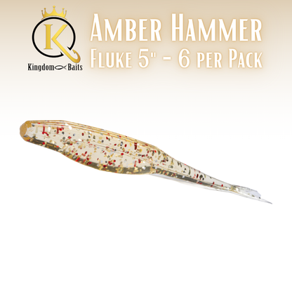 Amber Hammer - 5" Fluke