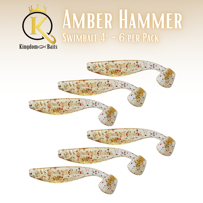 Amber Hammer - 4" Swimbait