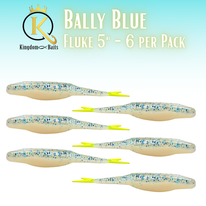 Bally Blue - 5" Fluke
