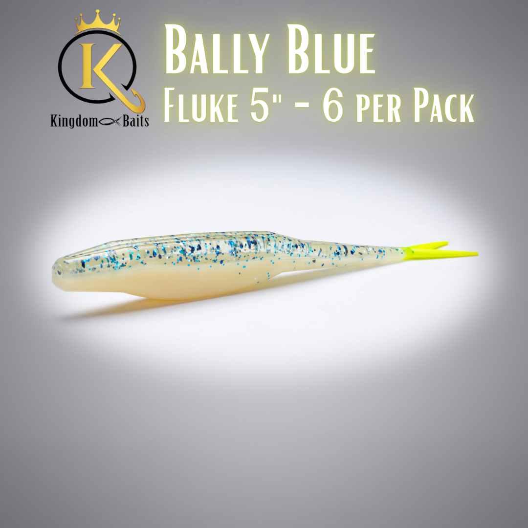 Bally Blue - 5" Fluke