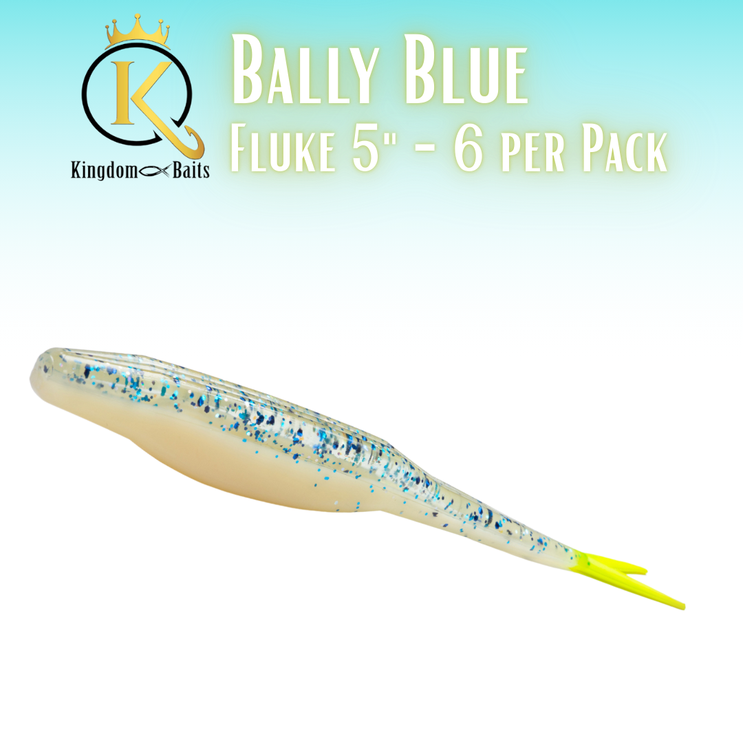 Bally Blue - 5" Fluke