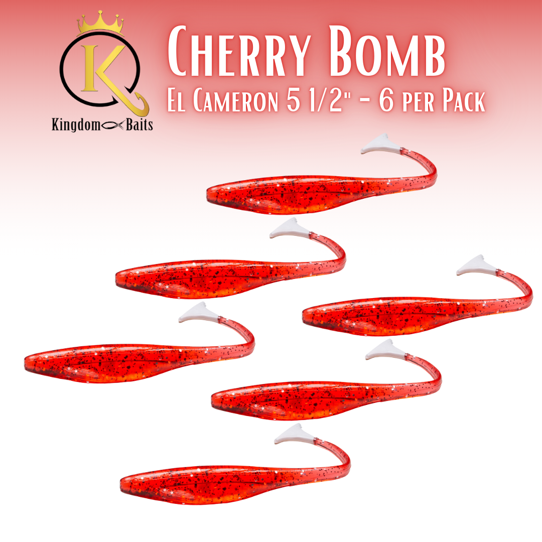 Cherry Bomb - El Camaron 5 1/2" Bait