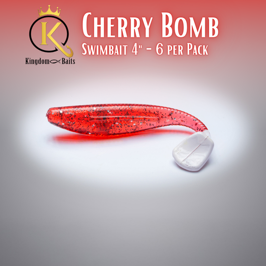Cherry Bomb - 4" Swimbait