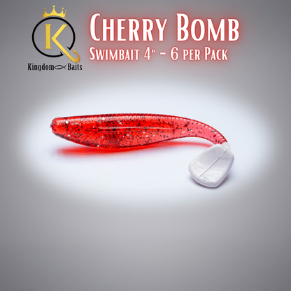 Cherry Bomb - 4" Swimbait