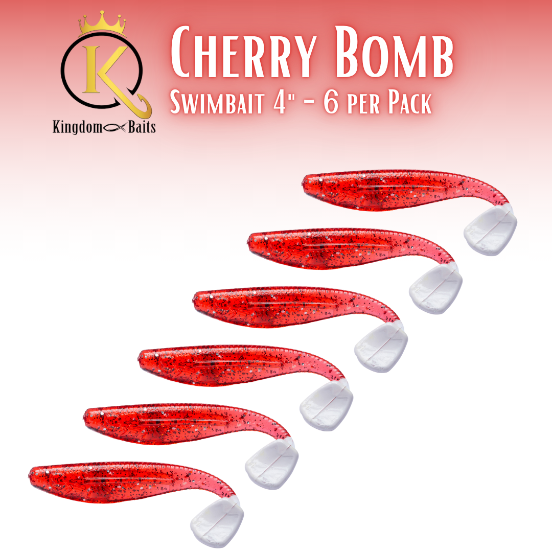 Cherry Bomb - 4" Swimbait
