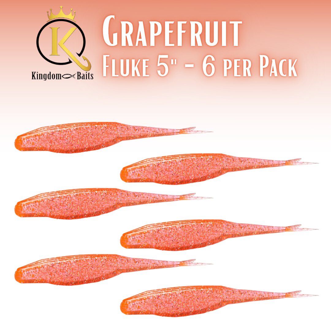 Grapefruit - 5" Fluke