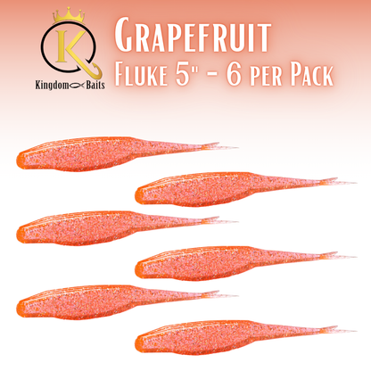 Grapefruit - 5" Fluke