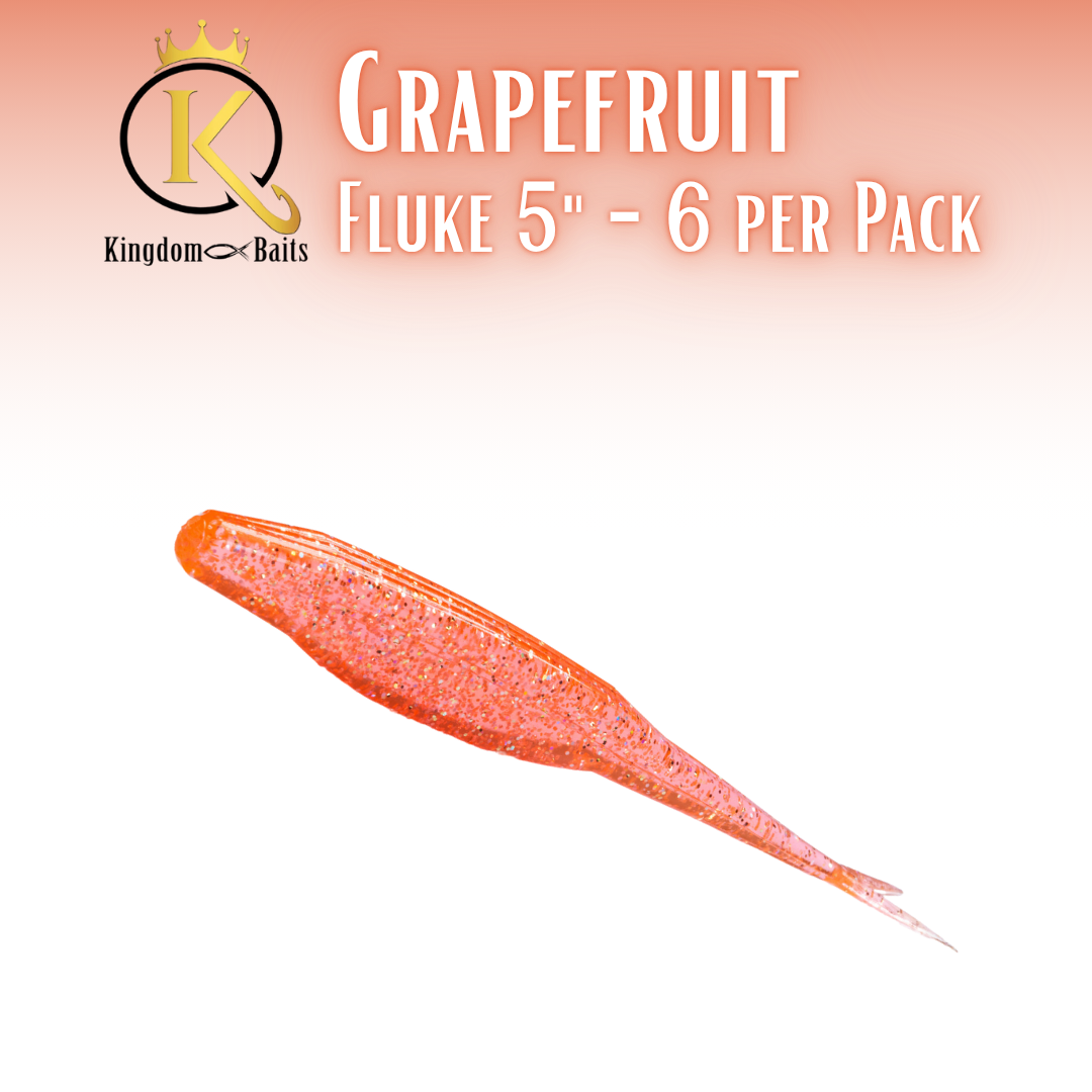 Grapefruit - 5" Fluke