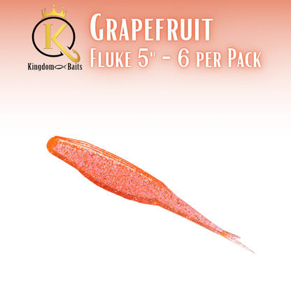 Grapefruit - 5" Fluke