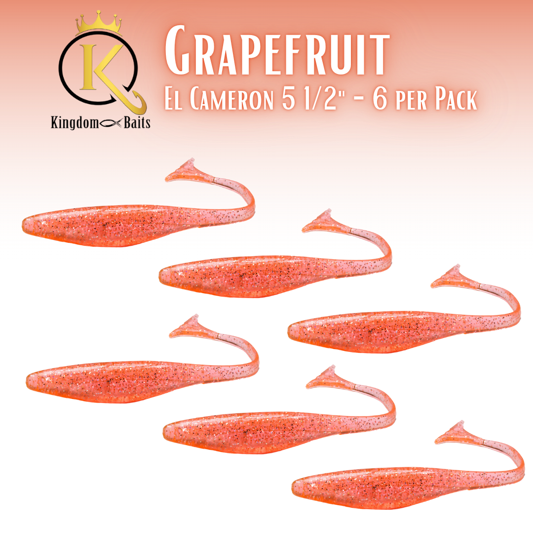 Grapefruit - El Camaron 5 1/2" Bait
