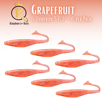 Grapefruit - El Camaron 5 1/2" Bait