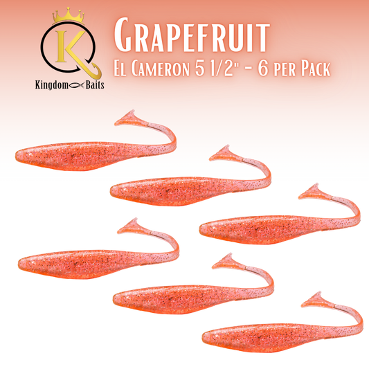 Grapefruit - El Camaron 5 1/2" Bait