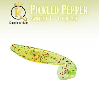 Pickled Pepper - 4" Swimbait