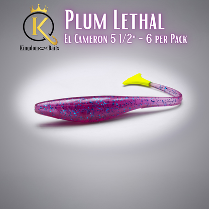 Plum Lethal - El Camaron 5 1/2" Bait