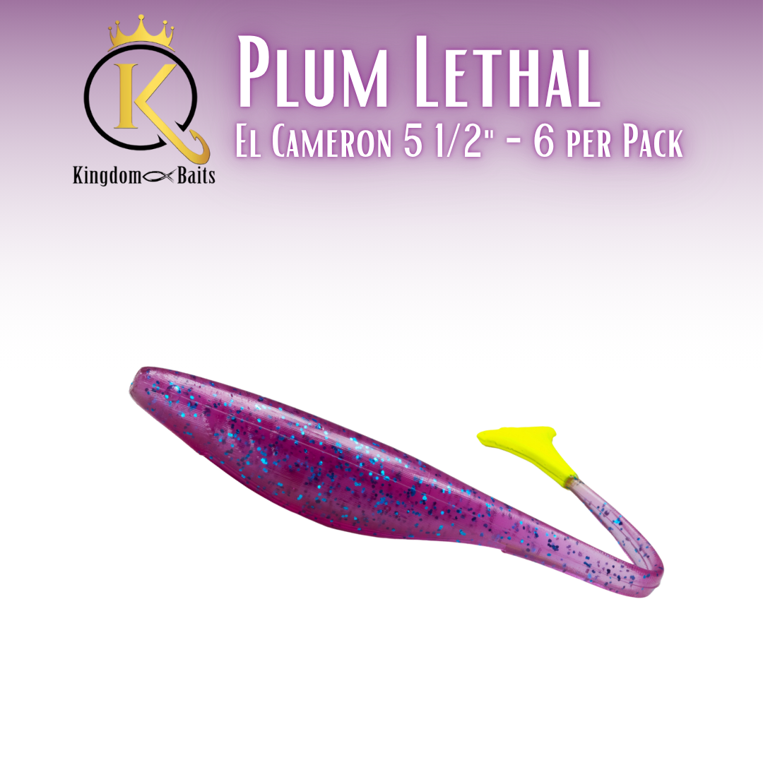 Plum Lethal - El Camaron 5 1/2" Bait