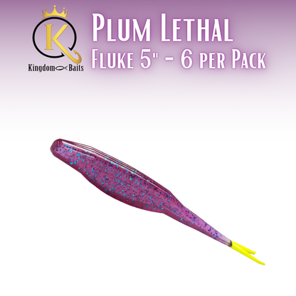 Plum Lethal - 5" Fluke