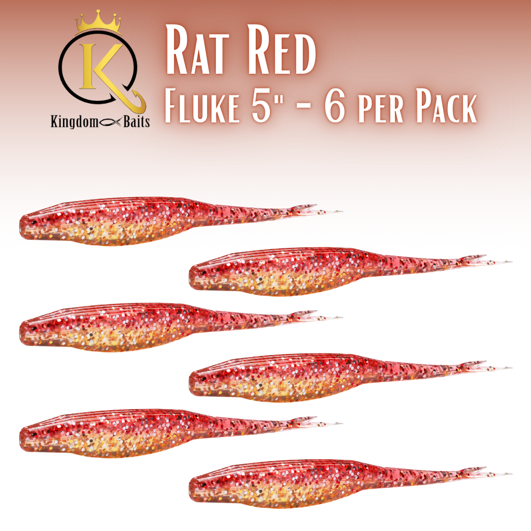 Rat Red - 5" Fluke