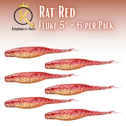 Rat Red - 5" Fluke
