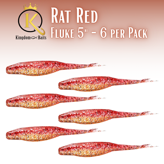 Rat Red - 5" Fluke
