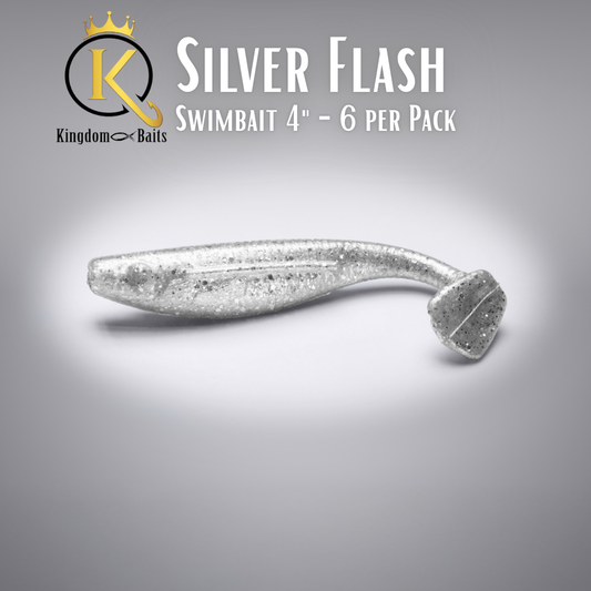 Silver Flash - 4" Swimbait