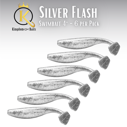 Silver Flash - 4" Swimbait
