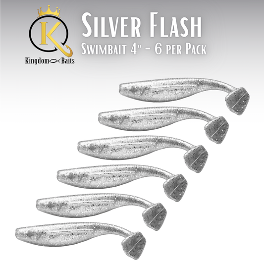 Silver Flash - 4" Swimbait
