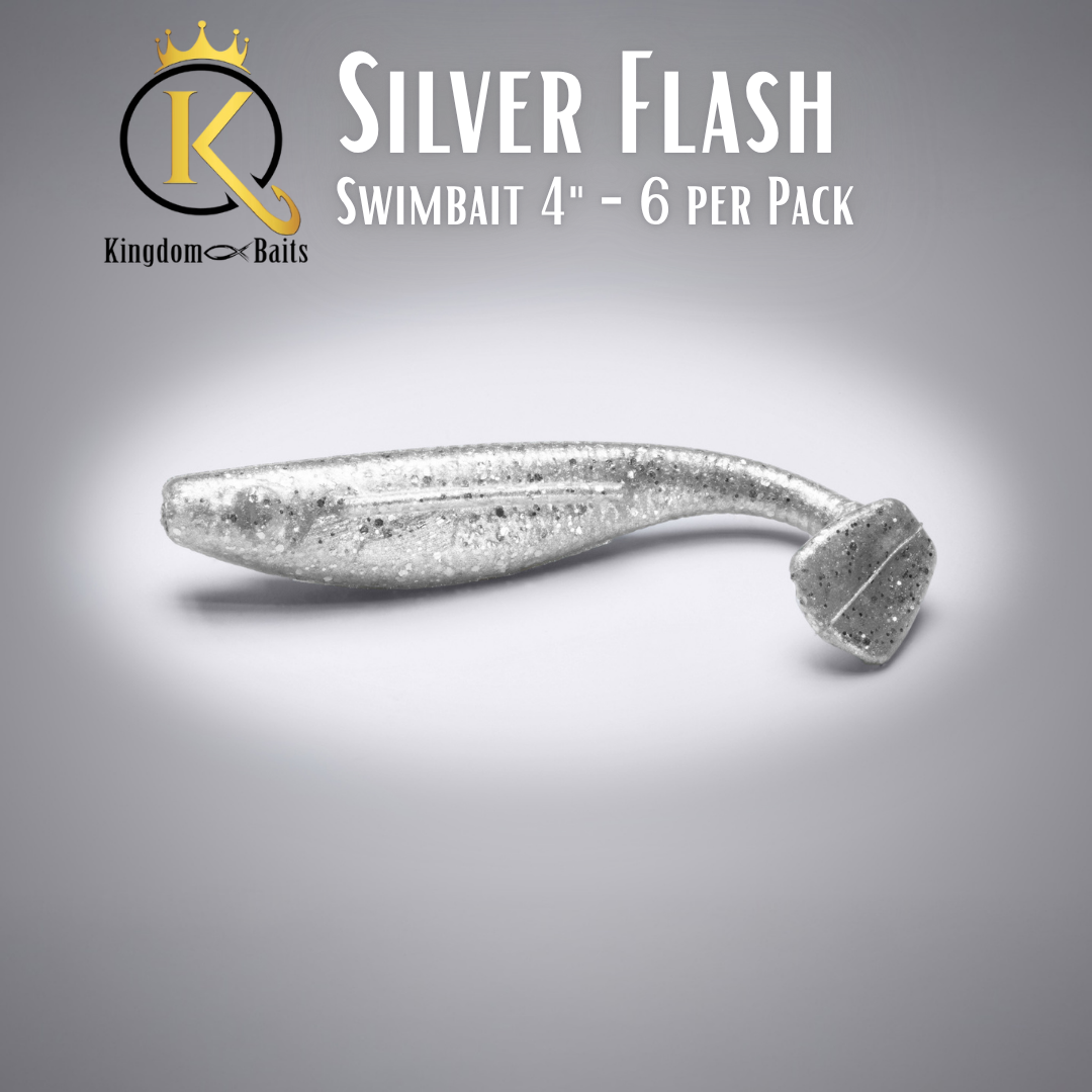 Silver Flash - 4" Swimbait