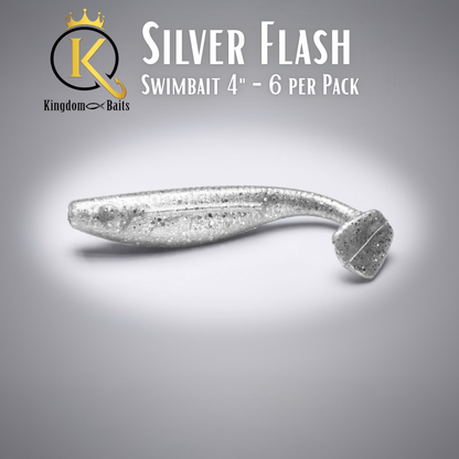 Silver Flash - 4" Swimbait