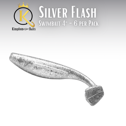 Silver Flash - 4" Swimbait