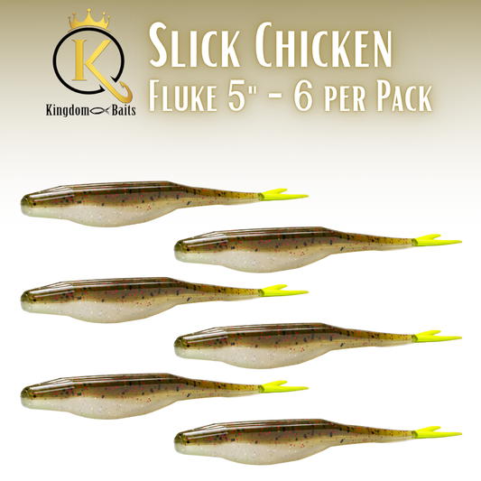 Slick Chicken - 5" Fluke