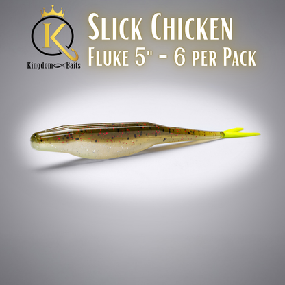 Slick Chicken - 5" Fluke