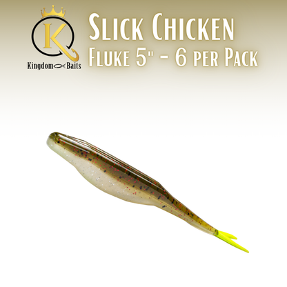 Slick Chicken - 5" Fluke