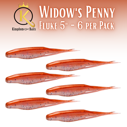 Widow's Penny - 5" Fluke